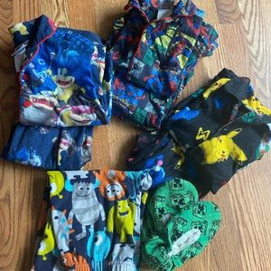 Boys pajama bundle + slippers